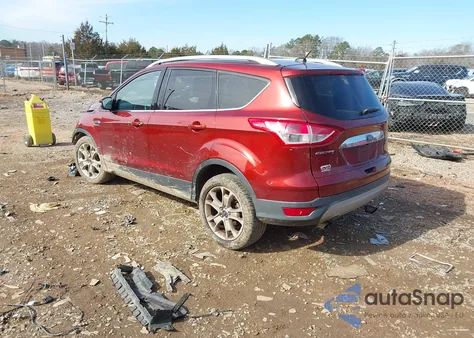 2014 Ford Escape Titanium z USA, uszkodzony, nr VIN 1FMCU9J97EUA26318